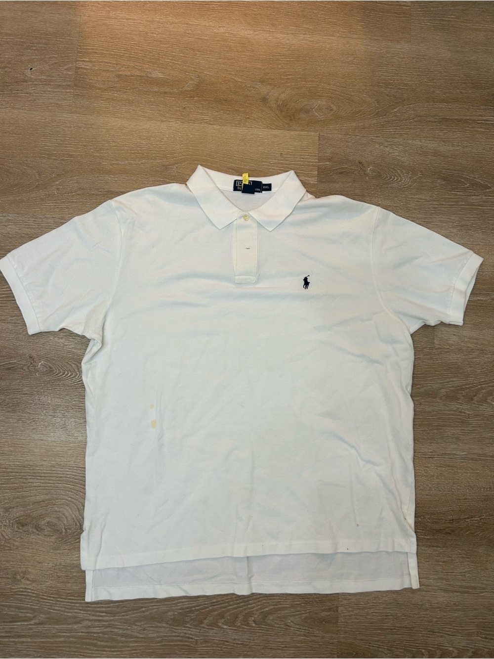 Polo Ralph Lauren Short Sleeve Custom Fit Polo - White - Sz: XXL